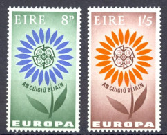 Ireland Sc# 196-197 MH 1964 Europa - Nuevos