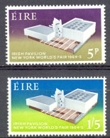 Ireland Sc# 194-195 MH 1964 New York World's Fair - Ungebraucht