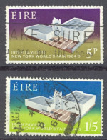 Ireland Sc# 194-195 Used (a) 1964 New York World's Fair - Gebraucht