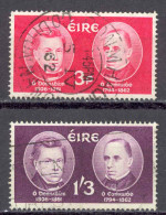 Ireland Sc# 182-183 Used (a) 1962 John O'Donovan & Eugene O'Curry - Oblitérés