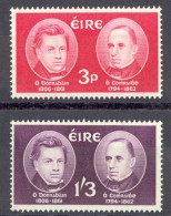 Ireland Sc# 182-183 MH 1962 John O'Donovan & Eugene O'Curry - Nuevos
