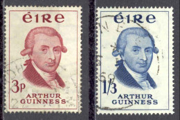 Ireland Sc# 171-172 Used (a) 1959 Arthur Guinness - Used Stamps