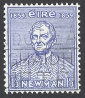 Ireland Sc# 154 Used (a) 1954 1sh3p John Henry Cardinal Newman - Oblitérés