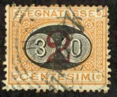 Italy Sc# J27 Used (b) 1890-1891 30c On 2c Postage Due - Taxe