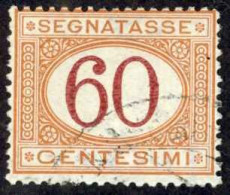 Italy Sc# J11 Used (a) 1870-1925 60c Postage Due - Segnatasse