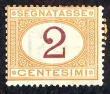 Italy Sc# J4 MH 1870-1925 2c Postage Due - Taxe