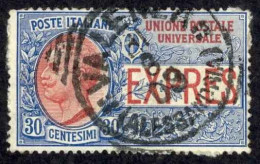 Italy Sc# E6 Used (a) 1908-1926 30c Victor Emmanuel III - Correo Urgente