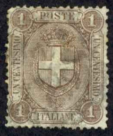 Italy Sc# 73 Used 1896-1897 1c Arms Of Savoy - Oblitérés