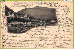 Ad5331 - SWITZERLAND  Schweitz - Ansichtskarten VINTAGE POSTCARD - Weggis - 1899 - Weggis