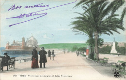 FRANCE - Nice -Promenade Des Anglais Et Jetée Promenade - Carte Postale Ancienne - Autres & Non Classés