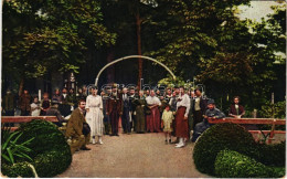 T2/T3 1923 Ruszanda-fürdő, Banja Rusanda (Melence, Melenci); Vor Dem Kursaale / A Fürdő Előtt / In Front Of The Spa (EK) - Ohne Zuordnung