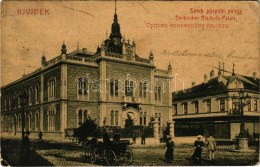 * T3 1908 Újvidék, Novi Sad; Szerb Ortodox Püspöki Palota. W.L. (?) No. 281. / Serbischer Bischofs-Palais / Serbian Orth - Unclassified
