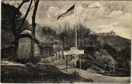 T2/T3 1916 Wien, Vienna, Bécs; J. Kaltenbrunner's Café-Restaurant "zur Eisernen Hand" Am Kahlenberg / Restaurant And Caf - Non Classés