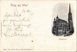 T2 1899 Vienna, Wien, Bécs I. Stephansdom / Church - Non Classés