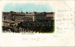 T2 1900 Vienna, Wien, Bécs I. Parlament / Parliament Building - Unclassified