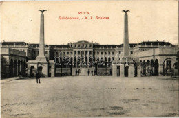 T2 Vienna, Wien, Bécs XIII. Schönbrunn, K. K. Schloss / Palace - Unclassified