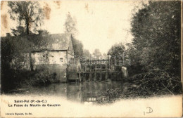 T2/T3 1906 Saint-Pol-sur-Ternoise, La Fosse Du Moulin De Gauchin / Watermill, Dam (fl) - Sin Clasificación