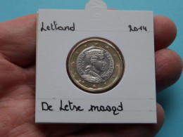 2014 - 1 Euro >> De Letse Maagd ( Zie / Voir / See > DETAIL > SCANS ) LETLAND ! - Lettonia