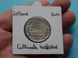 2014 - 2 Euro >> Culturele Hoofdstad ( Zie / Voir / See > DETAIL > SCANS ) LETLAND ! - Lettonia