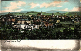 * T4 Jelenia Góra, Hirschberg Im Riesengebirge; General View (cut) - Ohne Zuordnung