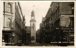 T2/T3 1937 Poznan, Posen; Kosciól Sw. Marcina / Church, Shops (fl) - Non Classificati