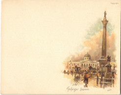 ** T1 London, Trafalgar Square, Litho (11,5 Cm X 9 Cm) - Unclassified