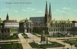 ** T1 Dresden, Inneres De Kgl. Zwingers / Garden, Church - Ohne Zuordnung