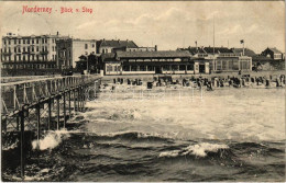 T3/T4 Norderney, Blick V. Steg / Beach (wet Damage) - Non Classés