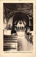 T2 1928 Narzole, Interno Della Parrocchia Di S. Nazario / Church, Interior - Unclassified