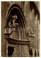 ** T1 Perugia, Palazzo Municipale, Dettaglio Del Portale / Palace, Town Hall, Portal (15,1 Cm X 10,6 Cm) - Non Classificati