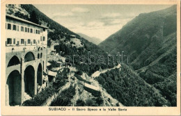 ** T2 Subiaco, Il Sacro Speco E La Valle Santa / Monastery Of St. Benedict, Valley - Ohne Zuordnung