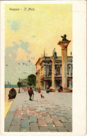 ** T2/T3 Venezia, Venice; Il Molo. Litho (EK) - Ohne Zuordnung