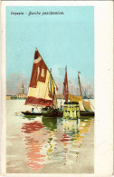 ** T2/T3 Venezia, Venice; Barche Peschereccie / Fishing Boats. Litho (EK) - Sin Clasificación