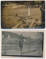 **, * Vatra Dornei, Dornavátra, Bad Dorna-Watra (Bukovina, Bukowina); - 4 Db Régi Fotó Képeslap / 4 Pre-1945 Photo Postc - Zonder Classificatie