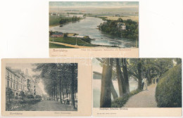 ** Norrköping - 3 Pre-1900 Unused Postcards - Non Classés