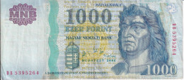 BILLETE DE HUNGRIA DE 1000 FORINT DEL AÑO 2006 (BANKNOTE) - Hungary