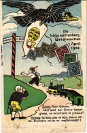 T4 1902 Die Letzten Württemberg. Briefmarken 1. April 1902 / A Württembergi Királyság Utolsó Bélyege, Ezután A Német Bir - Ohne Zuordnung