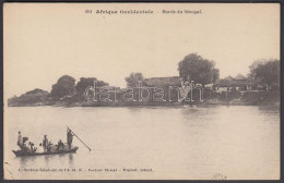 ** T2 Bords Du Sénégal / Senegal River, The Border Of Senegal, Boat, Folklore - Unclassified