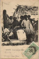 T2/T3 1912 Djibouti, Groupe De Femmes Somalis / Somali Women, Folklore. TCV Card (fl) - Non Classés