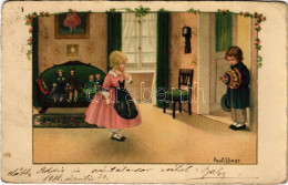 T2/T3 Gyerekek / Children. A.R. Nr. 1362. Litho S: Pauli Ebner (EK) - Zonder Classificatie