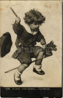 T2/T3 1910 Horse Rider, Child With Hobby Horse (fl) - Non Classificati