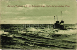 * T3 S.M. U-IV Osztrák-magyar Tengeralattjáró / K.u.k. Kriegsmarine Unterseeboot IV. Germania Tauchboot U 4 Der Oesterre - Unclassified
