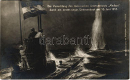 * T2 Die Vernichtung Des Italienischen Unterseeboots Medusa Durch Ein Oester-ungar. Unterseeboot Am 10. Juni 1915. - K.u - Unclassified