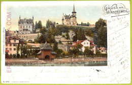 Ad5339 - SWITZERLAND - Ansichtskarten VINTAGE POSTCARD-Gruss Aus Wadenswill-1900 - Wil