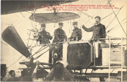 ** T1 La Nacelle Du Dirigeable Militaire République, Le 25 Septembre 1909, Le Capitaine Marchal, Le Lieutant Chauré Et L - Ohne Zuordnung
