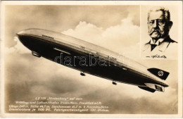 * T2/T3 LZ 129 Zeppelin-Luftschiff Hindenburg / German Airship With Swastika (EK) - Ohne Zuordnung