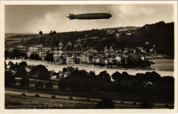 ** T1 Zeppelin Luftschiff über Passau Am 21. Juni 1930 / German Airship - Zonder Classificatie