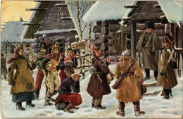 T2/T3 1912 Partisans, Russian Art Postcard (EK) - Zonder Classificatie