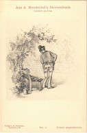 ** T1 Frisch Angestrichen, Aus A. Hendschel's Skizzenbuch No. 3., Verlag V. M. Hendschel / 'Freshly Painted', Humour - Sin Clasificación