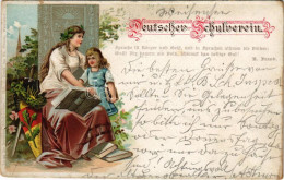 T2/T3 1900 Deutscher Schulverein. Lith. U. Druck Von Ed. Strache Litho (EK) - Non Classificati